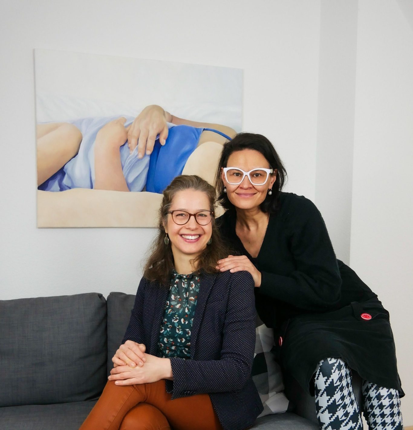 Judith Blodig und Kornelia Schlegel